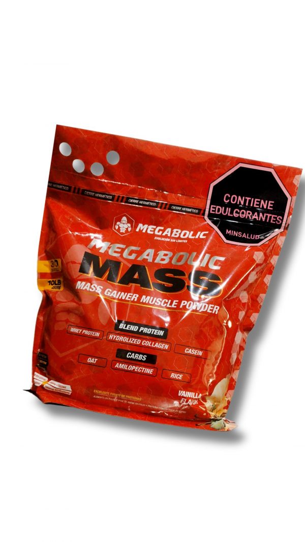 PROTEINA MEGABOLIC MASS 10LB HIPERCALORICA