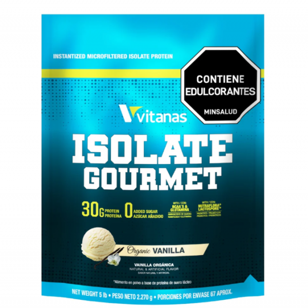 PROTEINA AISLADA - ISOLATE GOURMET 5 LB