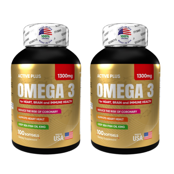 Omega 3 X 100 Softgels x 2 und