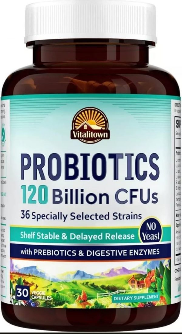 Probióticos 120 Billion Enzimas