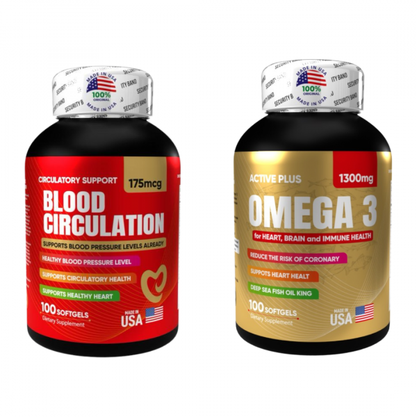 OMEGA 3 + CIRCULACIÓN X 100 SOFTGELS