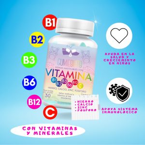 Gomitas Multivitamínicos Niños x5