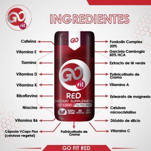 Quemador De Grasa Gofit Red
